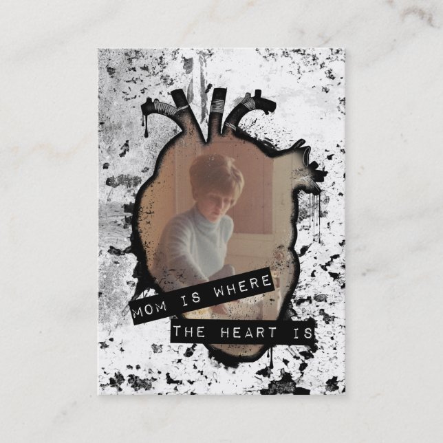 mamma är där hjärtat finns (Framsida)