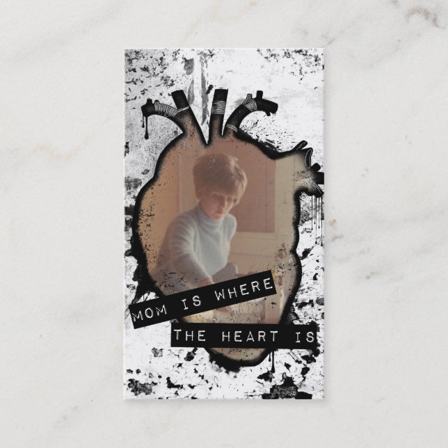 mamma är där hjärtat finns (Framsida)