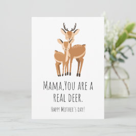 Mamma är den bästa: Punsig mor-dagspresent till ma Julkort