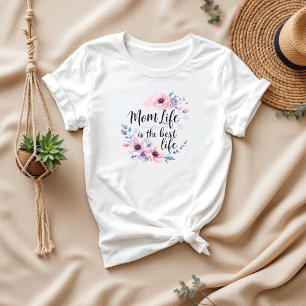 Mamma är det bästa livet Bästa Mors dag T Shirt