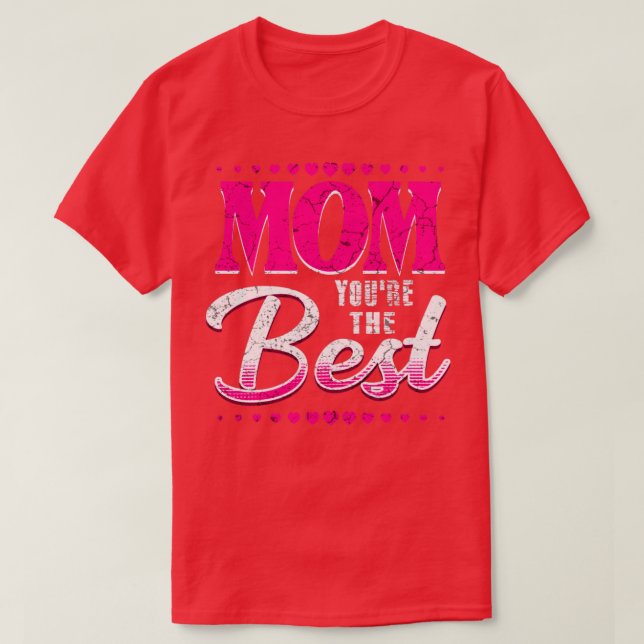 Mamma är det bästa t shirt (Design framsida)