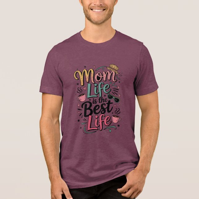 Mamma är det bästa t shirt (Framsida)
