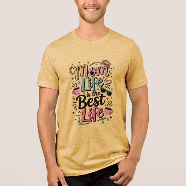 Mamma är det bästa t shirt (Framsida)