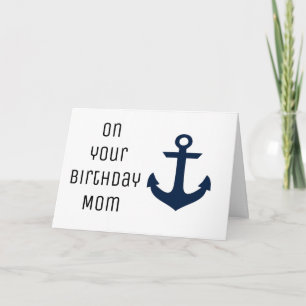 MAMMA ÄR DU DEN **ANCHOR** SOM HÅLLER OSS TILLSAMM KORT