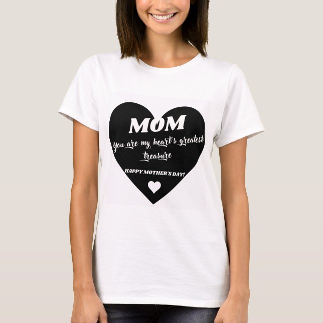 MAMMA är du mitt hjärns underbarare skatt T Shirt (Framsida)