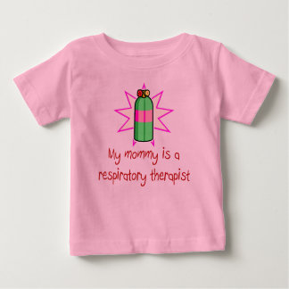 Mamma är en respiratorisk terapi Baby T- Shirt Tee Shirt