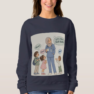 Mamma är en sjuksköterska t shirt