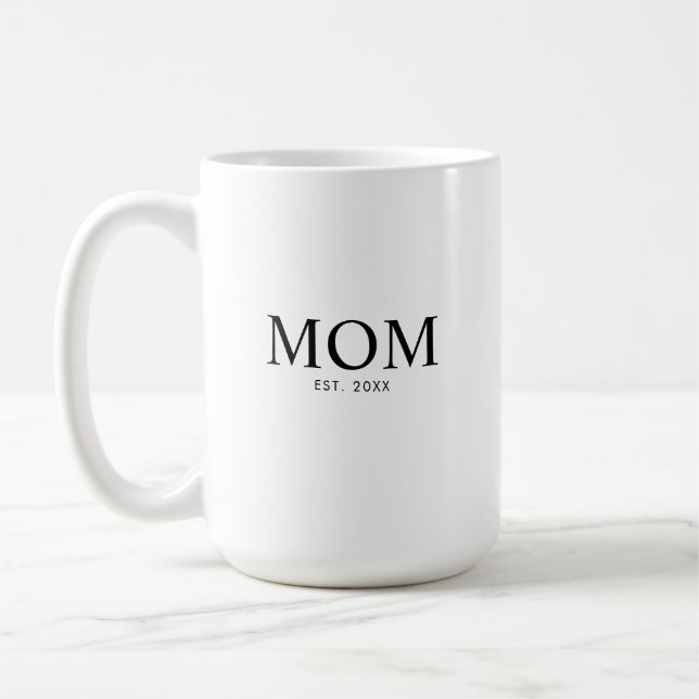 Mamma År Etablerad Kaffemugg (Vänster)