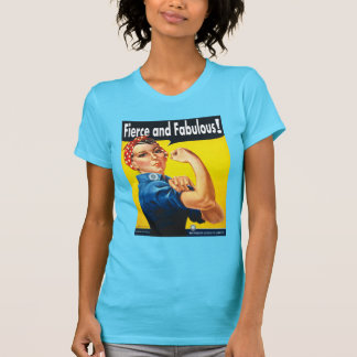 Mamma är Fierce och Fabulous T Shirt