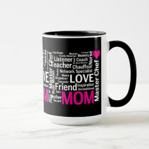MAMMA är KÄRLEK och så mycket mer! Mugg