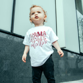 Mamma är min Alla hjärtans dag Baby T-Shirt