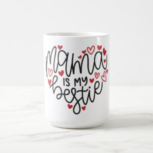 Mamma är min Bestie - en Kärlek som aldrig tampas Kaffemugg
