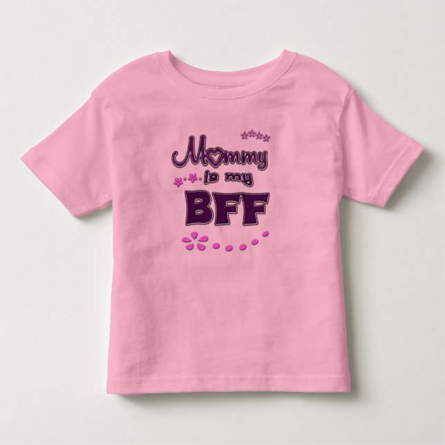 Mamma är Min BFF T-shirt (Framsida)