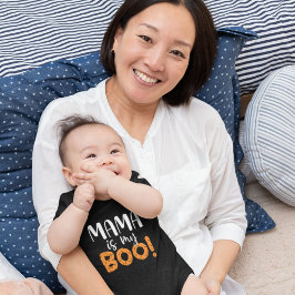 Mamma är min Boo! Svart T Shirt