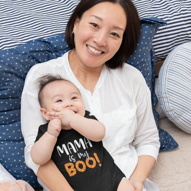 Mamma är min Boo! Svart T Shirt (Skapare uppladdad)
