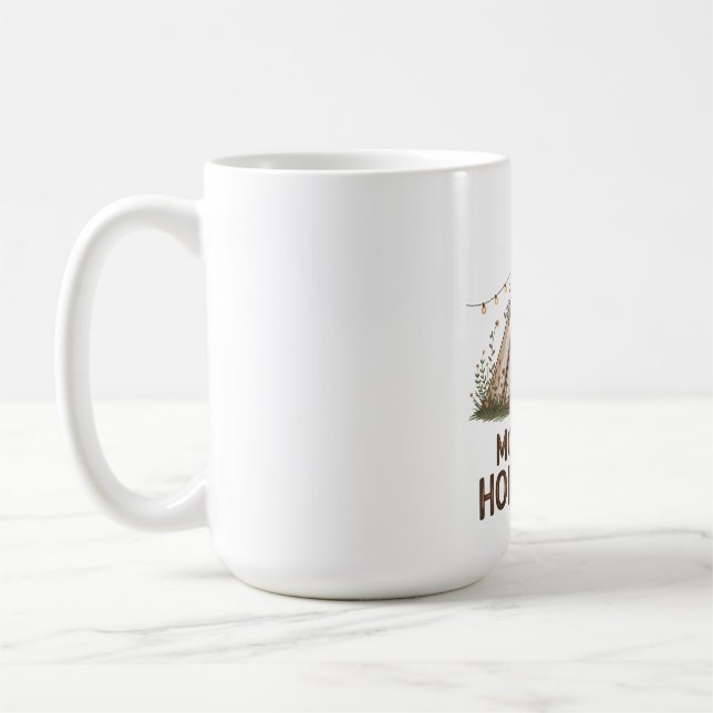 Mamma är min hemmabas kaffemugg (Vänster)