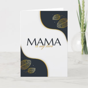 Mamma är min hjälte helgkort