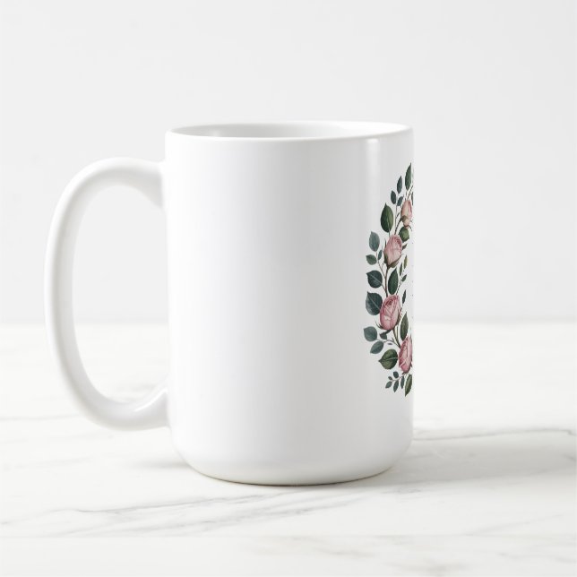 Mamma är min hjälte kaffemugg (Vänster)