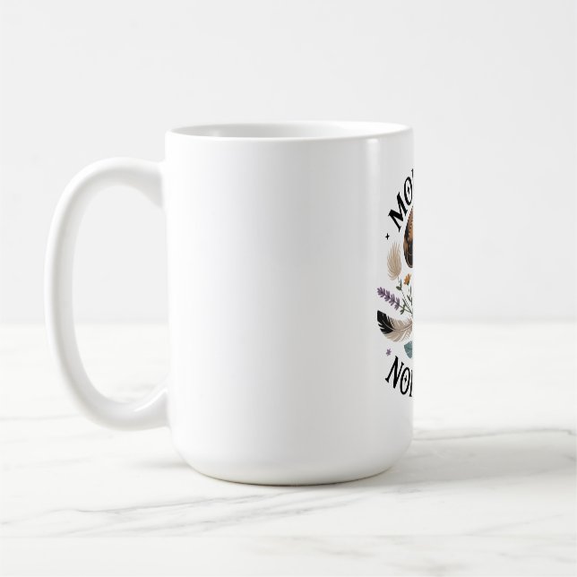 Mamma är min nordstjärna kaffemugg (Vänster)