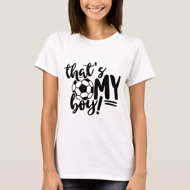 Mamma är min pojke T-Shirt (Framsida)