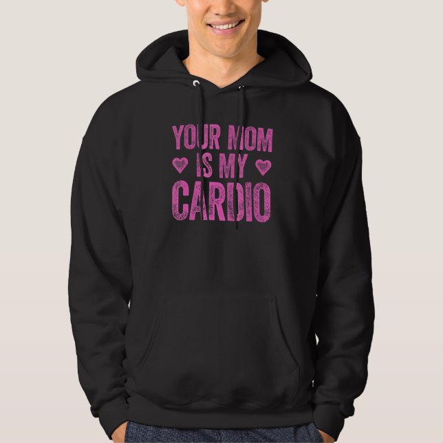 Mamma är min vagnsljud som säger 2 hoodie (Framsida)