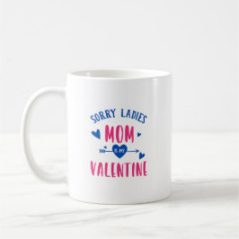 Mamma är mitt Alla hjärtans Mugg Cute Valentine Da