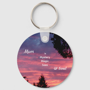 Mamma är Mysterium, Magi, Attityd & Själ – Inspire Nyckelring