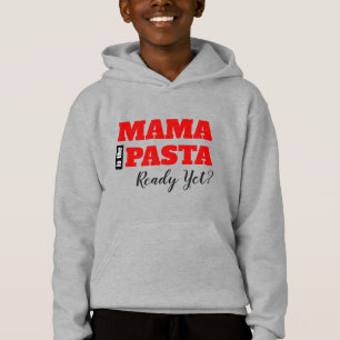 Mamma är pastan klar än? T-shirt för småbarn