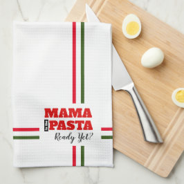 Mamma är Redot Pasta ännu? Kökshandduk