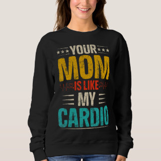 Mamma är som min Cardio Romantic Par Costum T Shirt