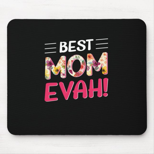 Mamma Art Best Mamma någonsin Musmatta (Framsidan)