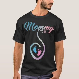 Mamma att vara arg för meddelande om Gravid T Shirt