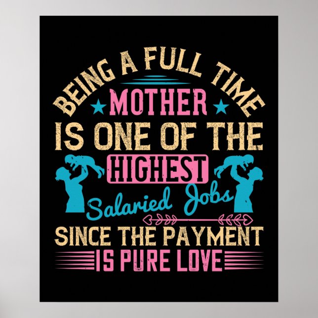 Mamma - Att vara Fullt Poster (Framsidan)