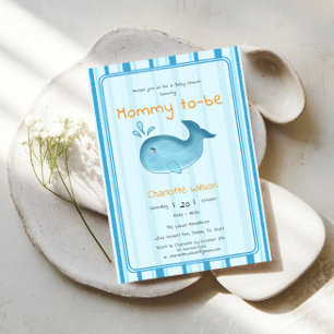 Mamma Att Vara Söt Val Baby Shower Inbjudningar