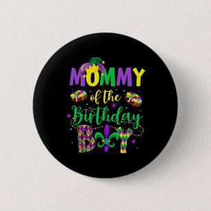 Mamma av Birthday Boy Shirt Mardi Gras Mamma M Knapp