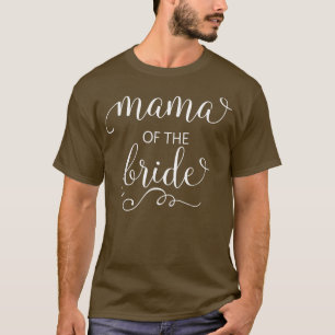 Mamma av Bride-Bröllopsfesten T Shirt