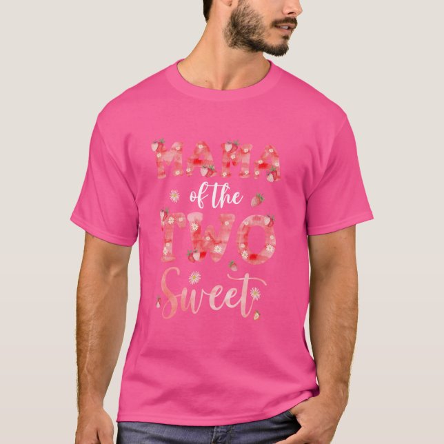 Mamma av den andra svensk bergen t shirt (Framsida)