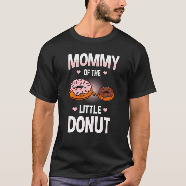 Mamma av den lilla Genderna Donut visar upp nounce T Shirt (Framsida)