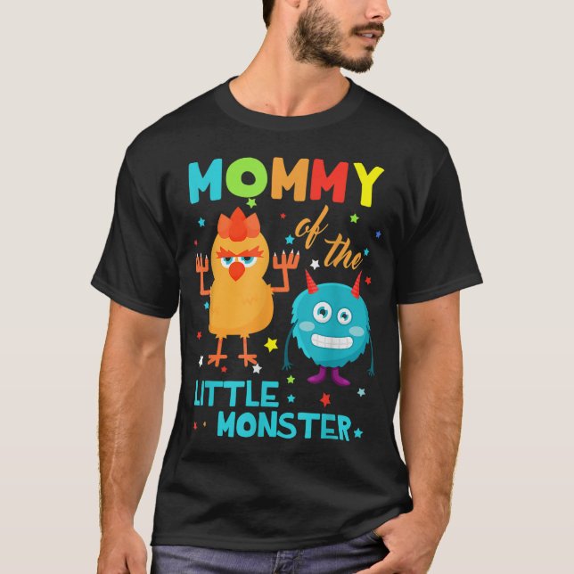 Mamma av den lilla måndagskorgsfamiljen Monste T Shirt (Framsida)