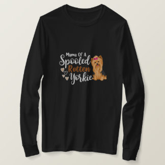Mamma av en förstörd Rotten Yorkie T Shirt