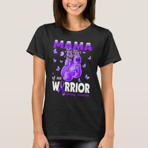 Mamma av en kontakthandskar för larm om epilepsi t shirt