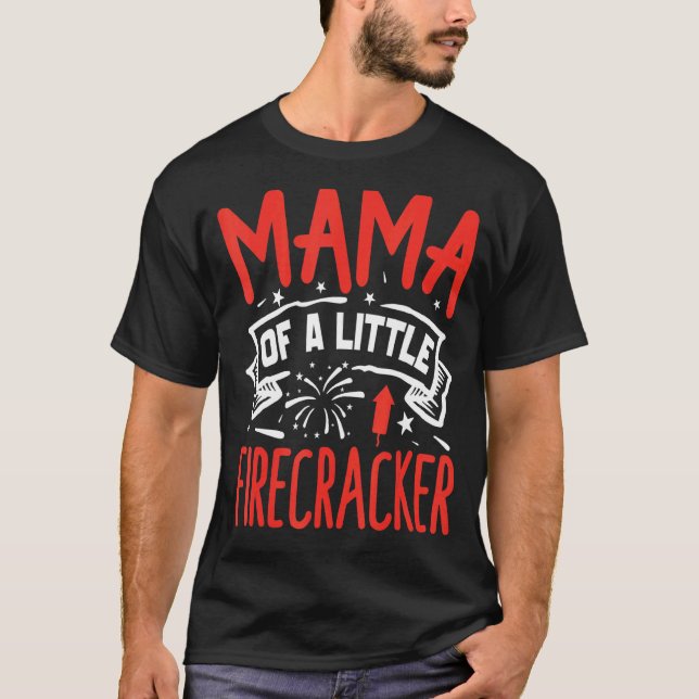 Mamma av en liten bråkmakare t shirt (Framsida)