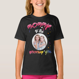 Mamma av födelsedag i Personligen Birthday Girl T Shirt