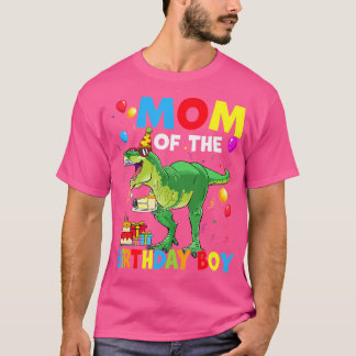 Mamma av födelsedagsdagen: Dinosaur Birthday Part T Shirt