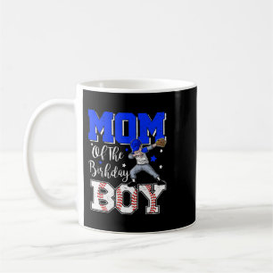 Mamma av födelsedagspojken Baseball Softball Mor Kaffemugg