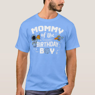 Mamma av födelsedagstidningen Astronaut Boy Funny T Shirt
