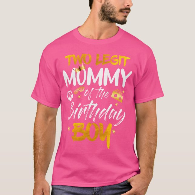 Mamma av födelsedagstjukskeppet Shirt 2 och födels T Shirt (Framsida)