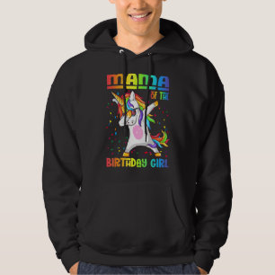 Mamma av födelsedagstjuvans dövdag i Unicorn Birth Hoodie