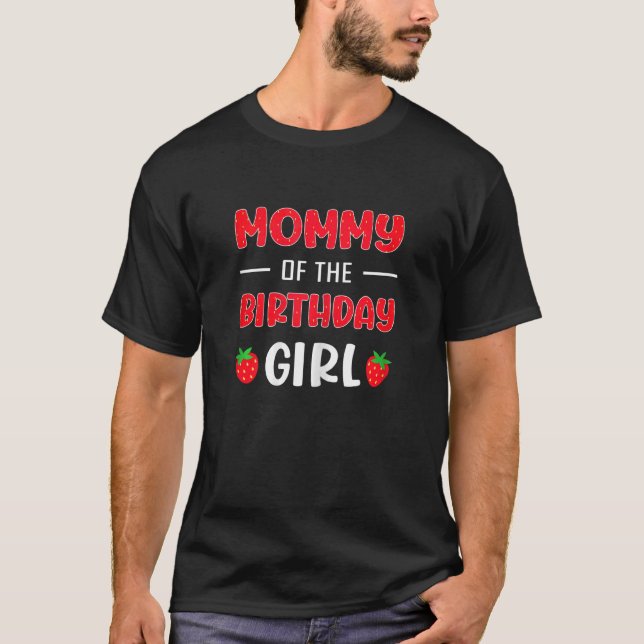 Mamma av födelsedagstjuvberjordsmatchen t shirt (Framsida)