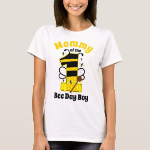 Mamma av första födelsedag t shirt